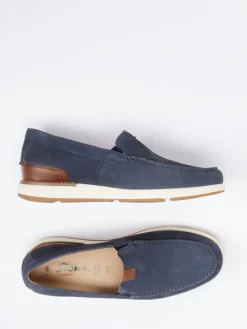 Herren Sioux – Mokassin-Slipper aus Nubukleder dunkel