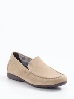 Herren Sioux – Mokassin-Slipper aus Veloursleder