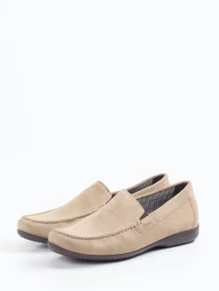Herren Sioux – Mokassin-Slipper aus Veloursleder