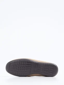 Herren Sioux – Mokassin-Slipper aus Veloursleder
