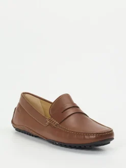 Herren Sioux – Penny Loafer aus Kalbleder Mittel