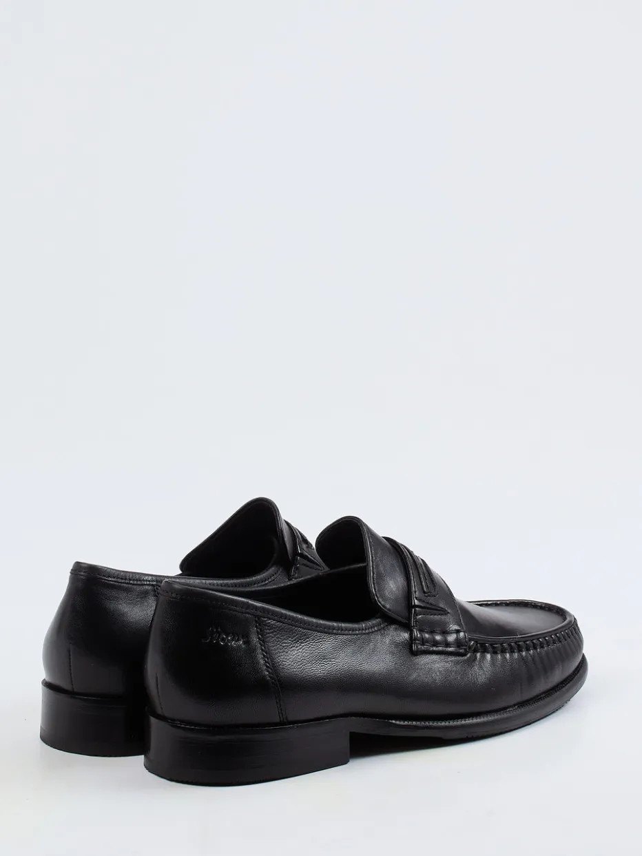 Herren Sioux – Penny Loafer aus Kalbleder