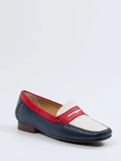 – Penny Loafer aus Kalbleder im Marine-Look*Sioux Discount