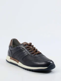 – Retro-Sneaker aus geprägtem Leder*Sioux Clearance