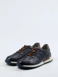 – Retro-Sneaker aus geprägtem Leder*Sioux Clearance