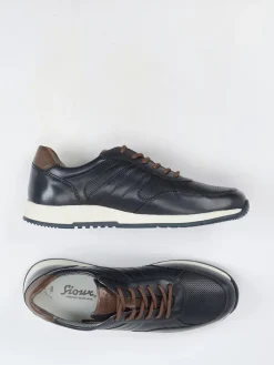 – Retro-Sneaker aus geprägtem Leder*Sioux Clearance