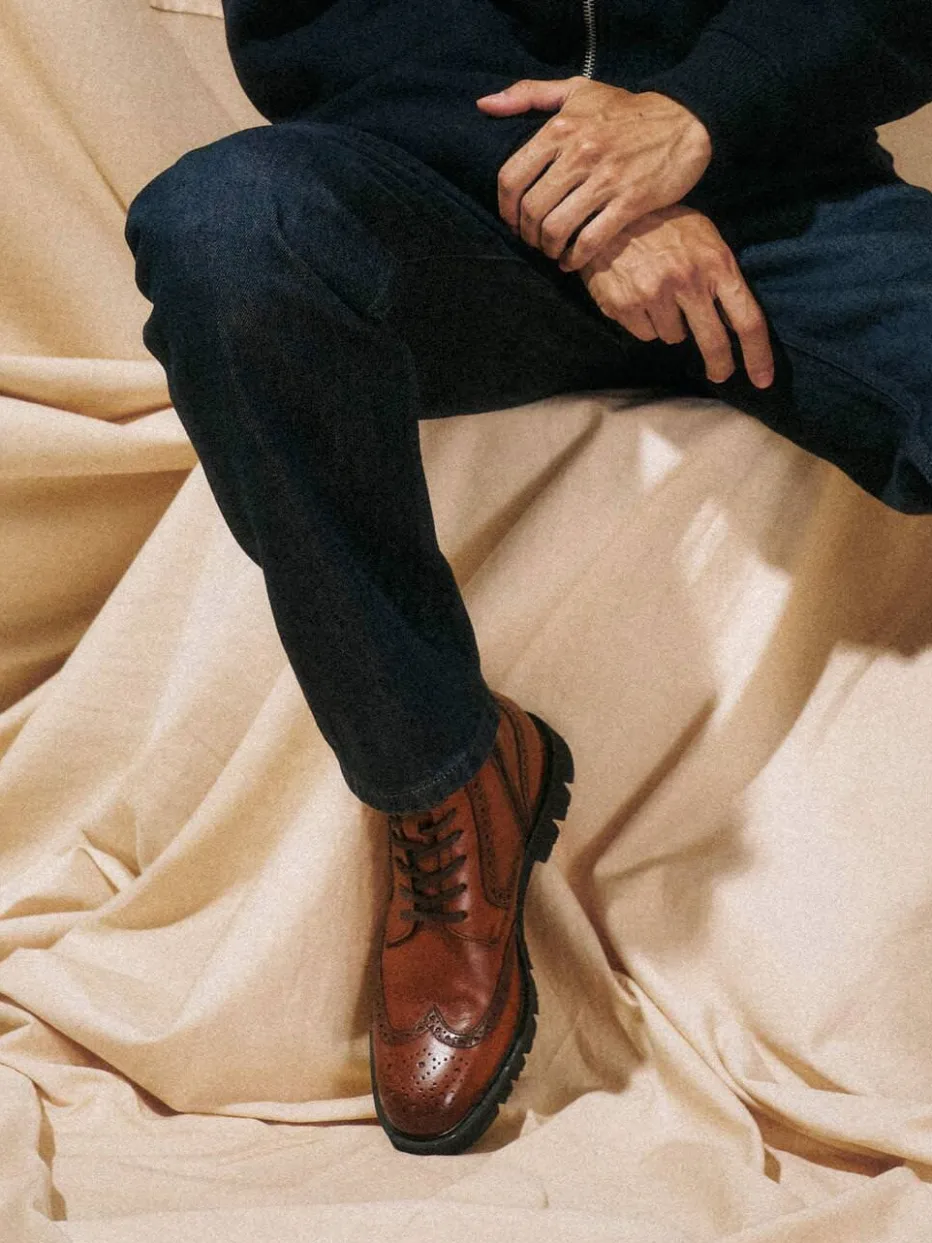 Herren Sioux – Schnürboots aus Kalbleder mittel