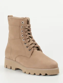 Damen Sioux – Schnürboots aus Nubukleder braun