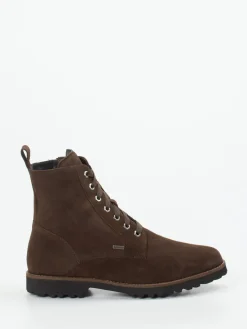 – Schnürboots aus Veloursleder dunkel*Sioux Discount