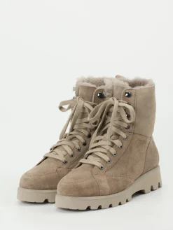 Damen Sioux – Schnürboots aus Veloursleder