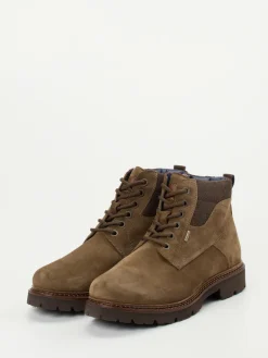 Herren Sioux – Schnürboots aus Veloursleder