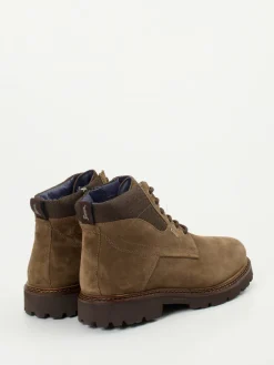 Herren Sioux – Schnürboots aus Veloursleder