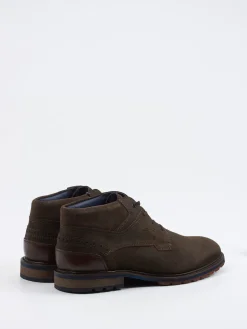 – Schnürboots aus Veloursleder dunkel*Sioux Clearance