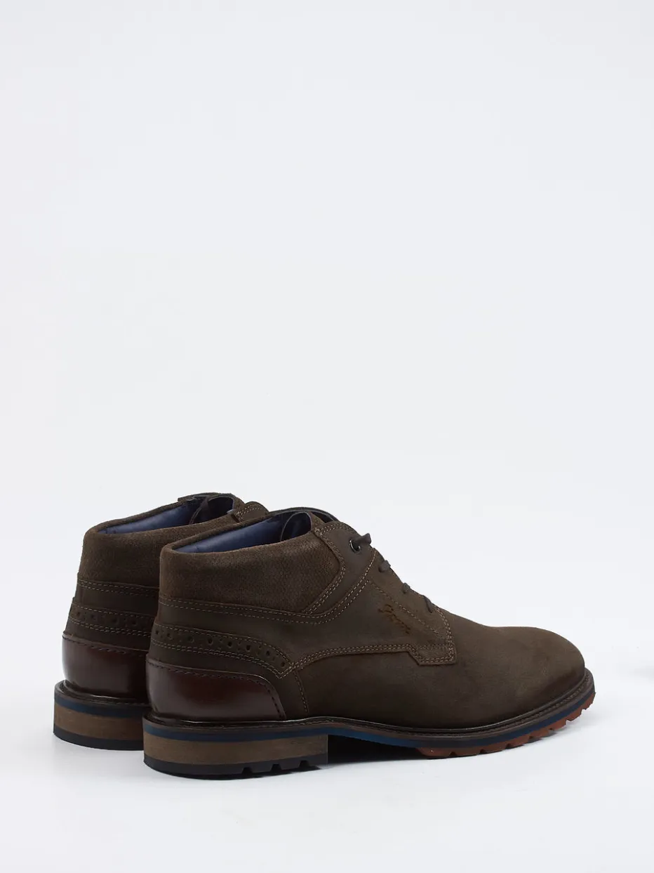 – Schnürboots aus Veloursleder dunkel*Sioux Clearance