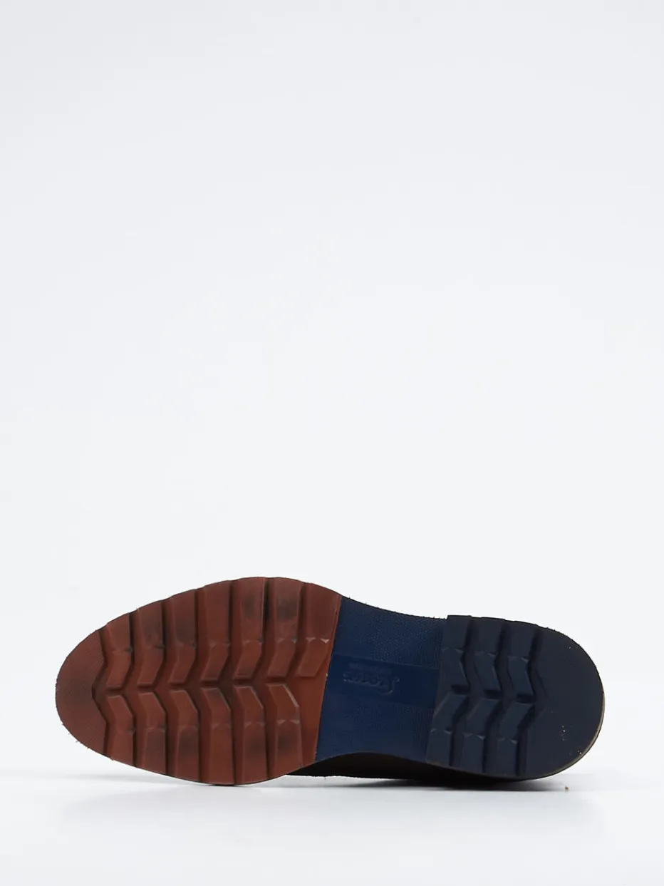 – Schnürboots aus Veloursleder dunkel*Sioux Clearance