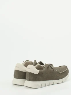 – Schnürschuh aus Canvas in Olivgrau*Sioux