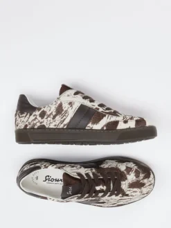 – Sneaker aus Fell mit Animal-Print*Sioux Discount