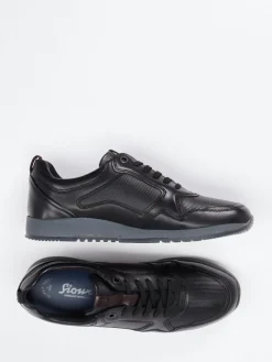 – Sneaker aus geprägtem Leder*Sioux Sale