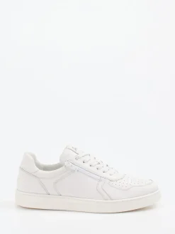 – Sneaker aus Glattleder Offwhite*Sioux Outlet