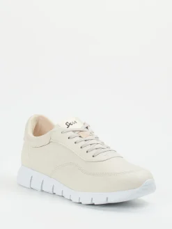 – Sneaker aus Kalbleder in Creme*Sioux New