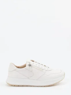 – Sneaker aus Kalbleder Offwhite*Sioux Best
