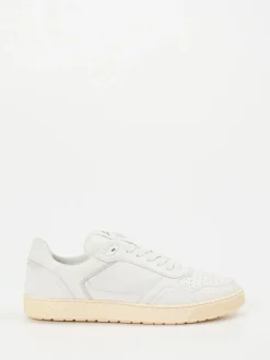 – Sneaker aus Kalbleder in Off-White*Sioux Hot