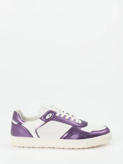 – Sneaker aus Lammnappa in Metallic*Sioux New