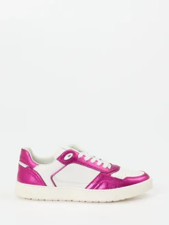 Damen Sioux – Sneaker aus Lammnappa mit Metallic-Pink