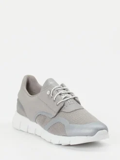 Damen Sioux – Sneaker aus Textil in Hellgrau