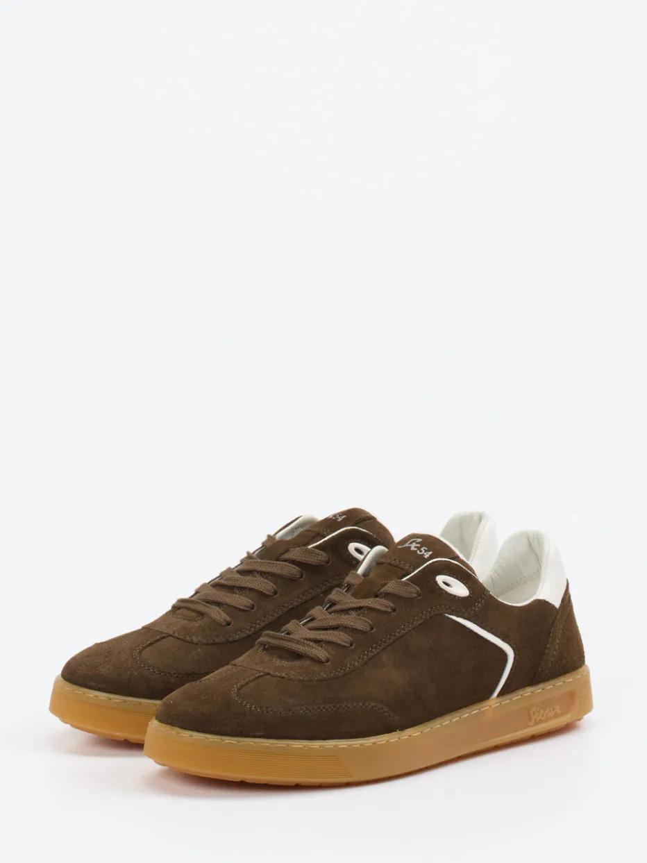 – Sneaker aus Veloursleder Schokobraun*Sioux Best