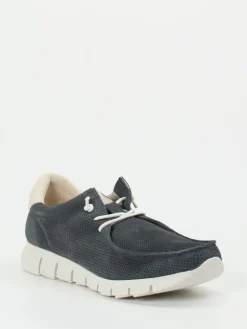 Herren Sioux – Sneaker aus Veloursleder Dunkel