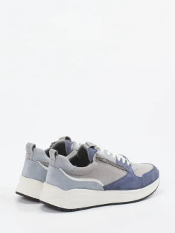 – Sneaker aus Veloursleder in Grau*Sioux Online