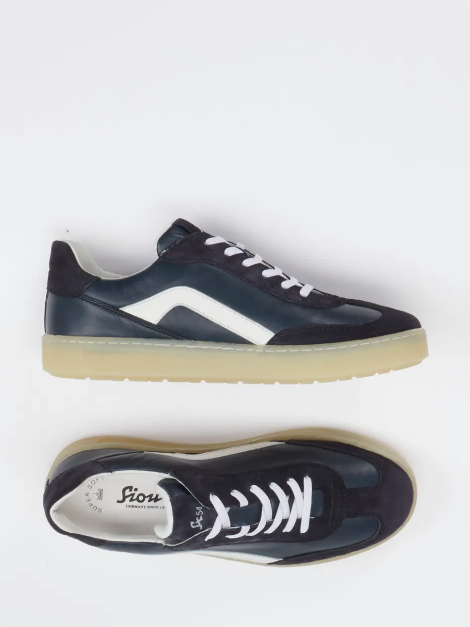 – Sneaker aus Velours- und Glattleder dunkel*Sioux Clearance