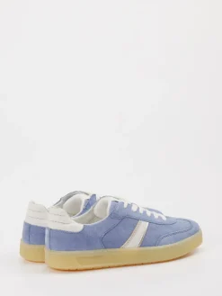 Damen Sioux – Sneaker aus Veloursleder Hell