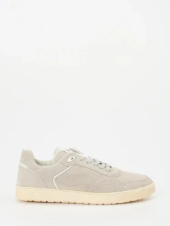 – Sneaker aus Veloursleder in Hellbeige*Sioux Online