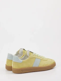 Damen Sioux – Sneaker aus Velourleder in Pastell
