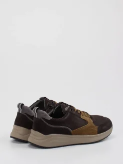 – Sneaker aus Veloursleder Dunkel*Sioux Discount
