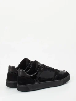 – Sneaker aus Velours- und Lackleder*Sioux Outlet