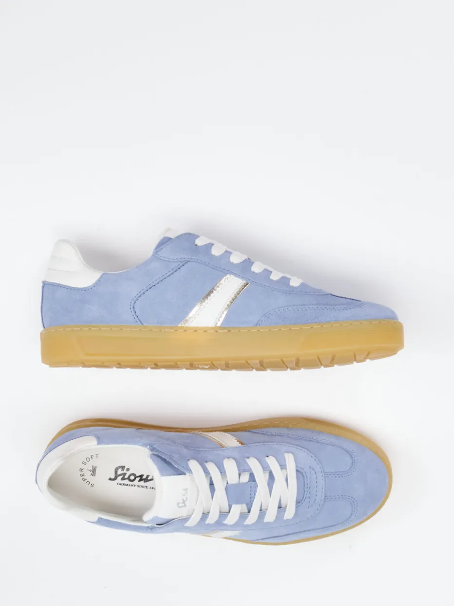 – Sneaker aus Veloursleder hell*Sioux Best