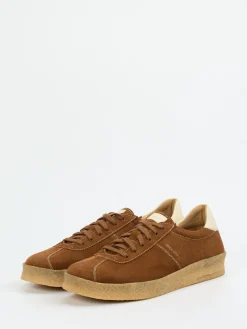 – Sneaker aus Veloursleder in Rost*Sioux Sale