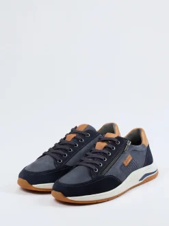 – Sneaker aus Veloursleder in Dunkel*Sioux Best