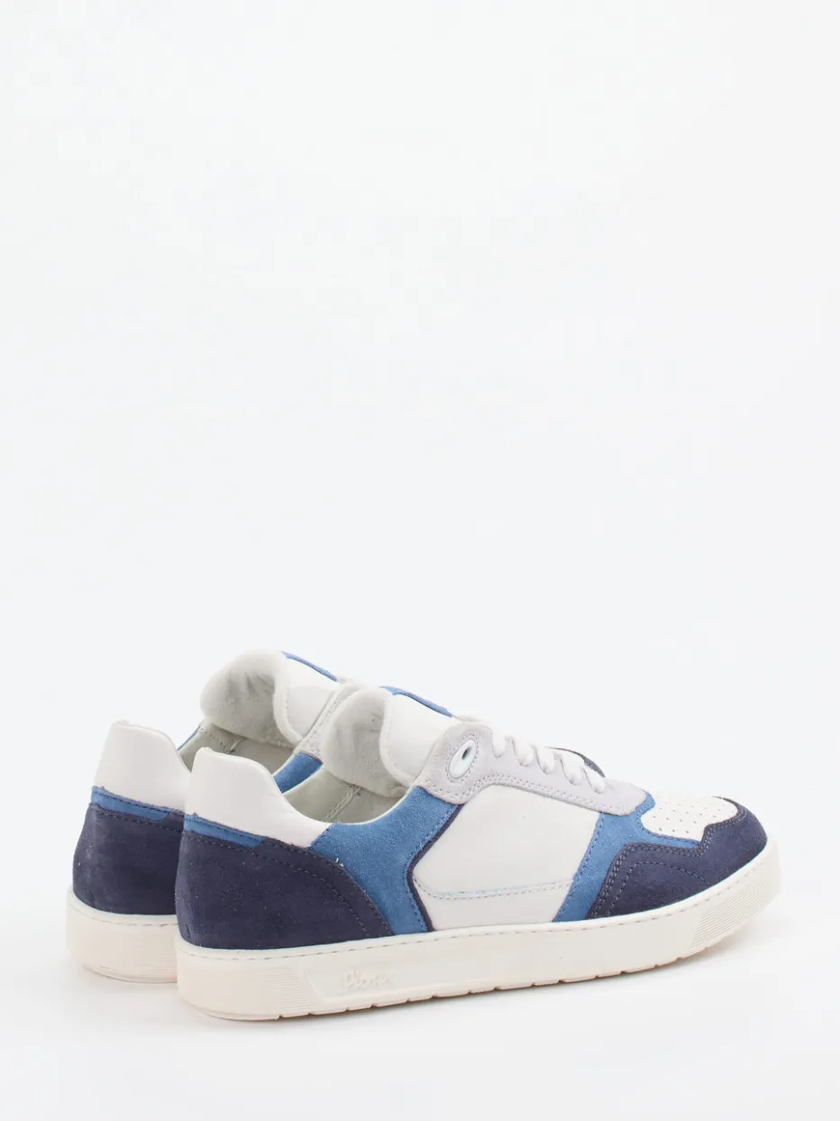 – Sneaker aus Velour/Leder in Off-White-Blau*Sioux Online