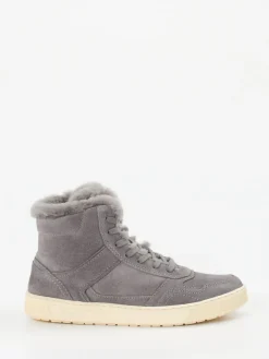 Damen Sioux – Stiefelette aus Veloursleder warmgefüttert