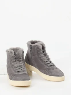 Damen Sioux – Stiefelette aus Veloursleder warmgefüttert