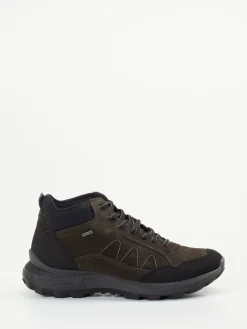 Herren Sioux – Wanderschuhe aus Veloursleder Dunkel
