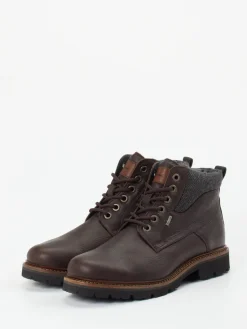 Herren Sioux – Winterboots aus Fettleder dunkel