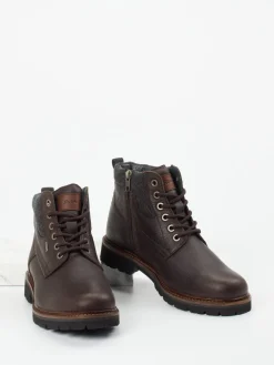 Herren Sioux – Winterboots aus Fettleder dunkel