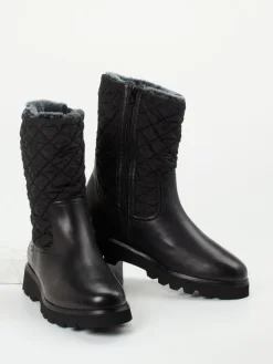 Damen Sioux – Winterstiefel aus Leder und Stepptextil