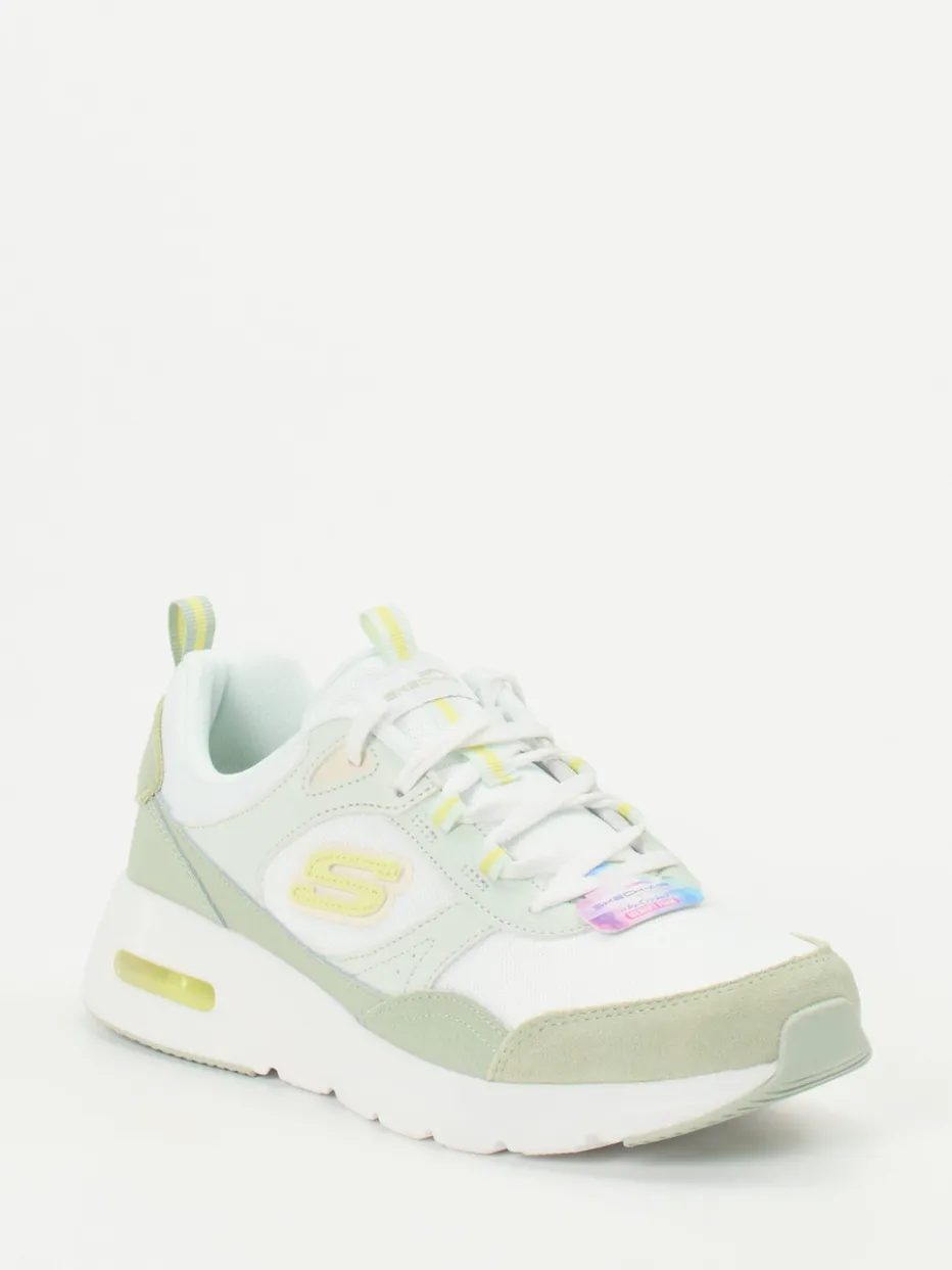 – Low-Top Sneaker aus Mesh und Veloursleder*Skechers Discount