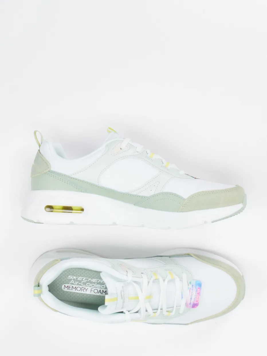 – Low-Top Sneaker aus Mesh und Veloursleder*Skechers Discount